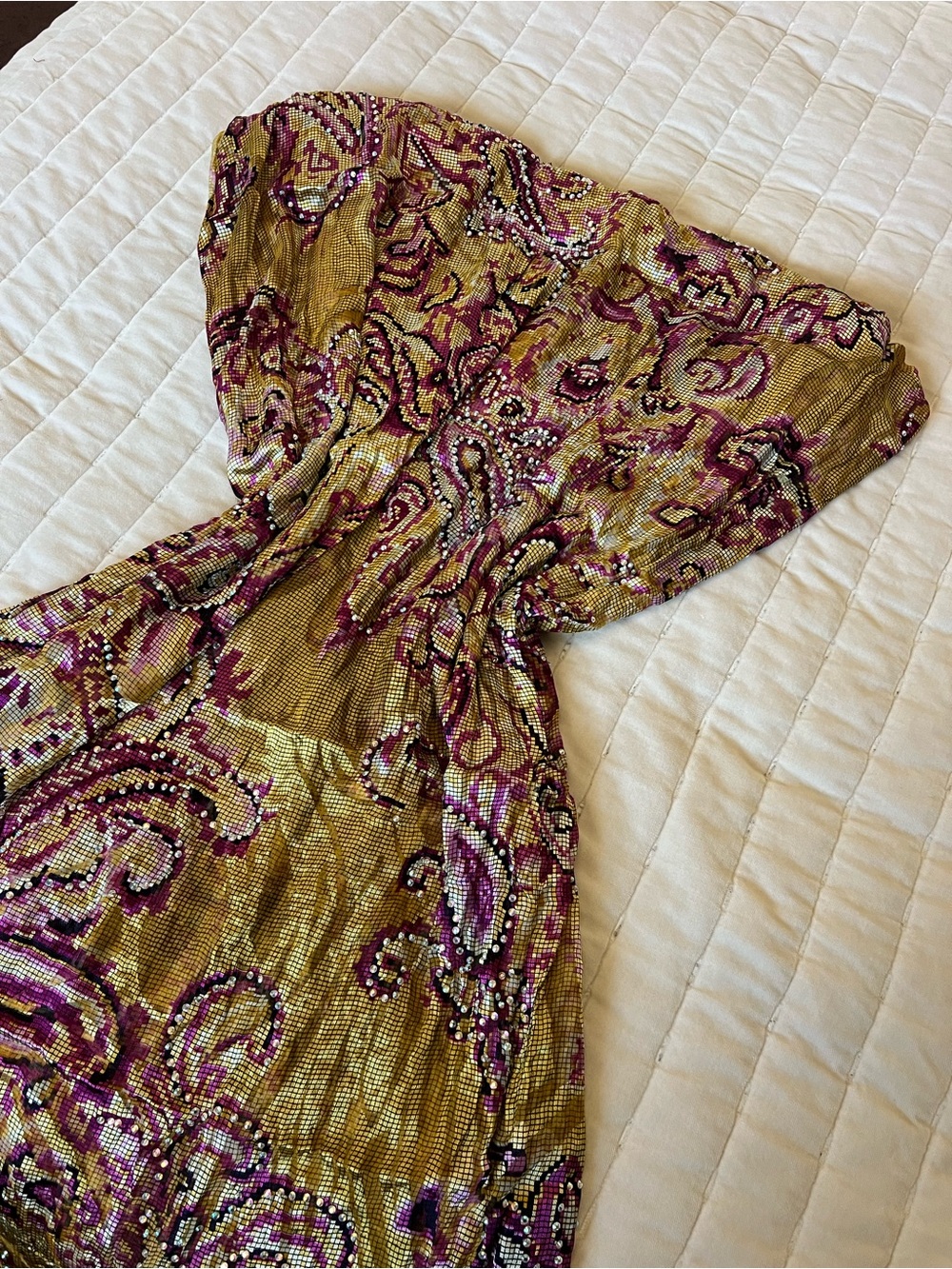 Embellished Dir3 Fabric